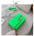 Penny Lane - Bolsa Couro Neon Pequena Tiracolo - HubyShop