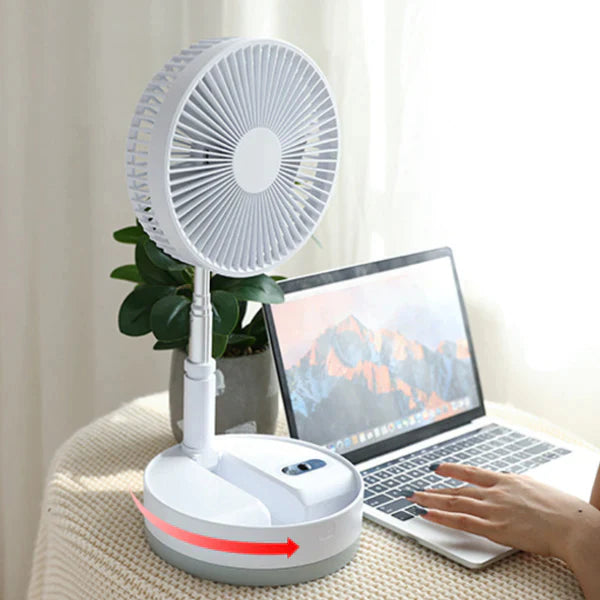 Ventilador Portátil Silencioso Inteligente - Power Fresh - HubyShop