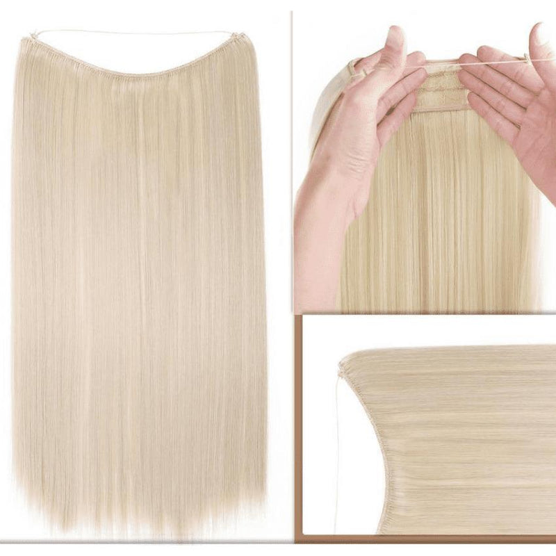 Aplique Mágico de Cabelo Fio Invisível - HubyShop