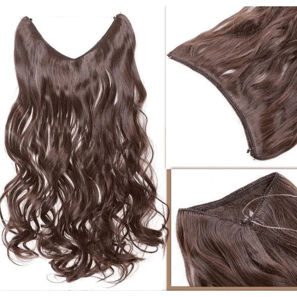 Aplique Mágico de Cabelo Fio Invisível - HubyShop