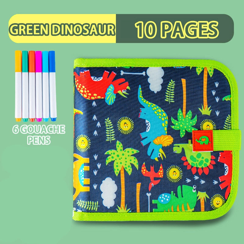 Caderno de Desenho Apagável - Desenhe sem Limite - HubyShop