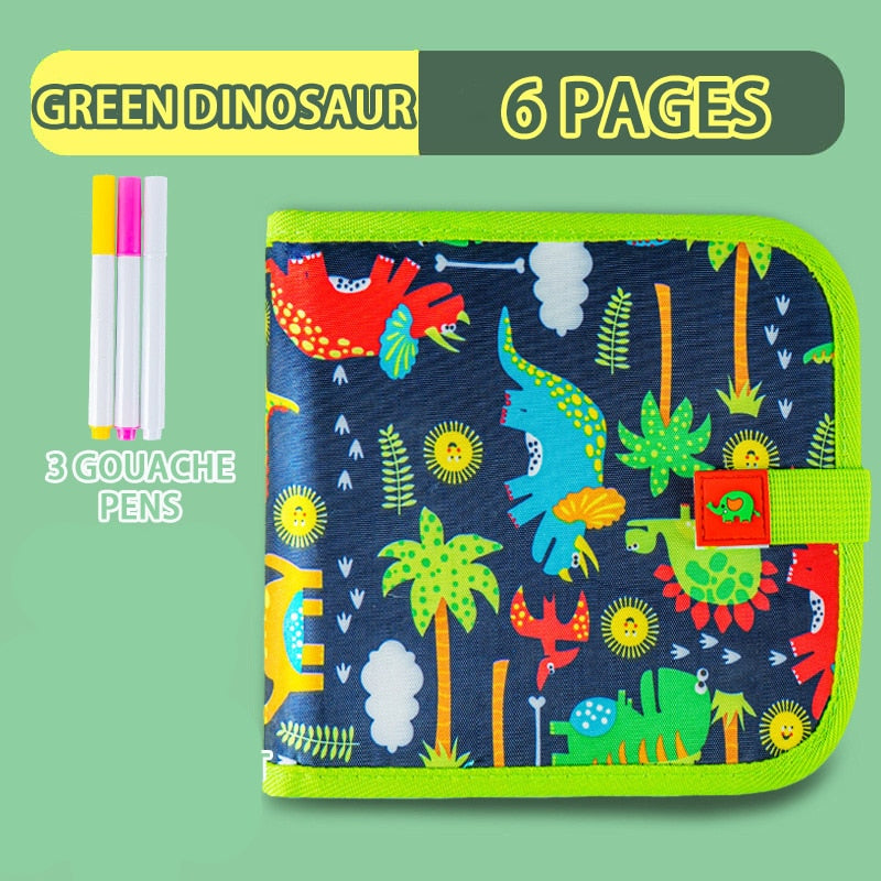 Caderno de Desenho Apagável - Desenhe sem Limite - HubyShop