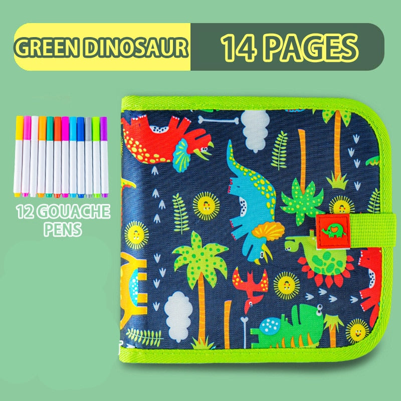 Caderno de Desenho Apagável - Desenhe sem Limite - HubyShop