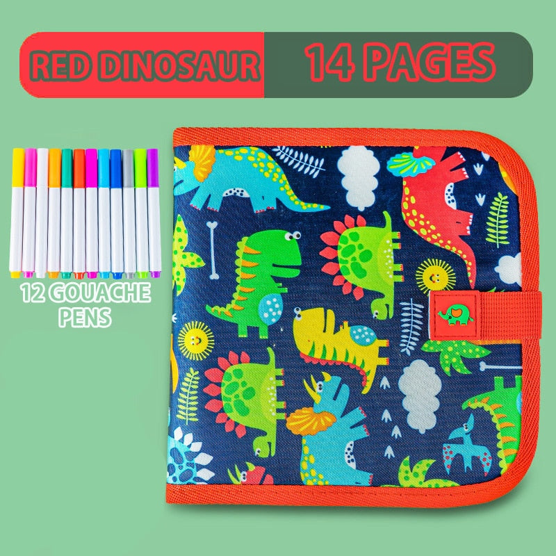 Caderno de Desenho Apagável - Desenhe sem Limite - HubyShop