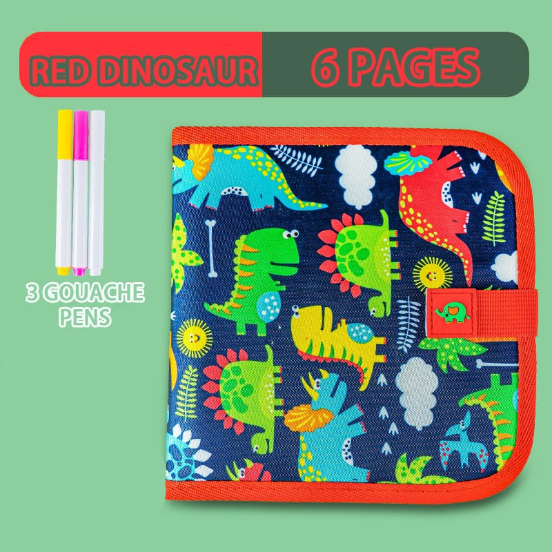 Caderno de Desenho Apagável - Desenhe sem Limite - HubyShop