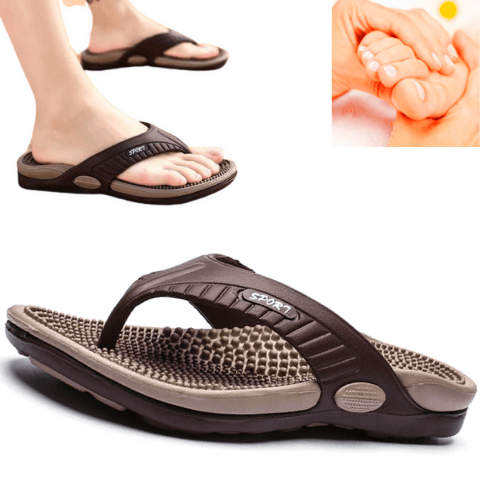 Chinelo Ortopédico Massageador - HubyShop