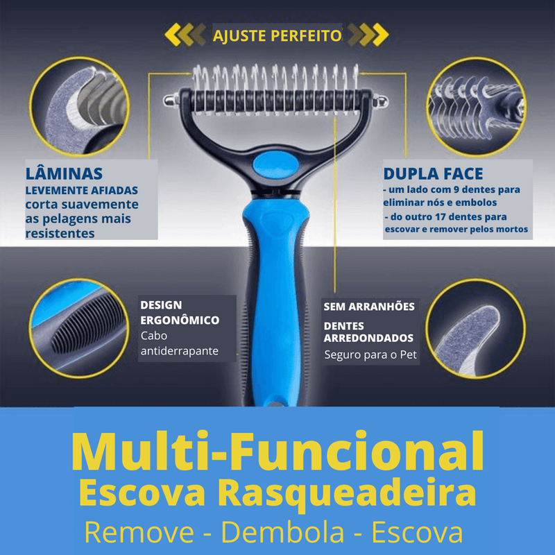 Tira Pelo para Caes e Gatos Ultra Hair Remover - HubyShop