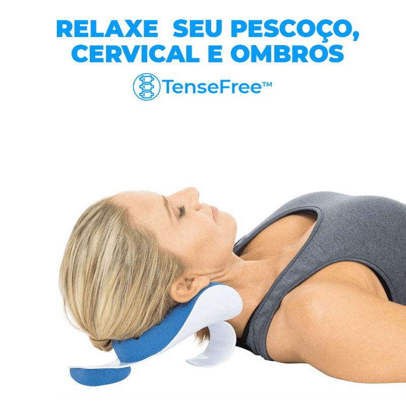 Travesseiro Ortopédico Pescoço FreeTense Comfort - HubyShop