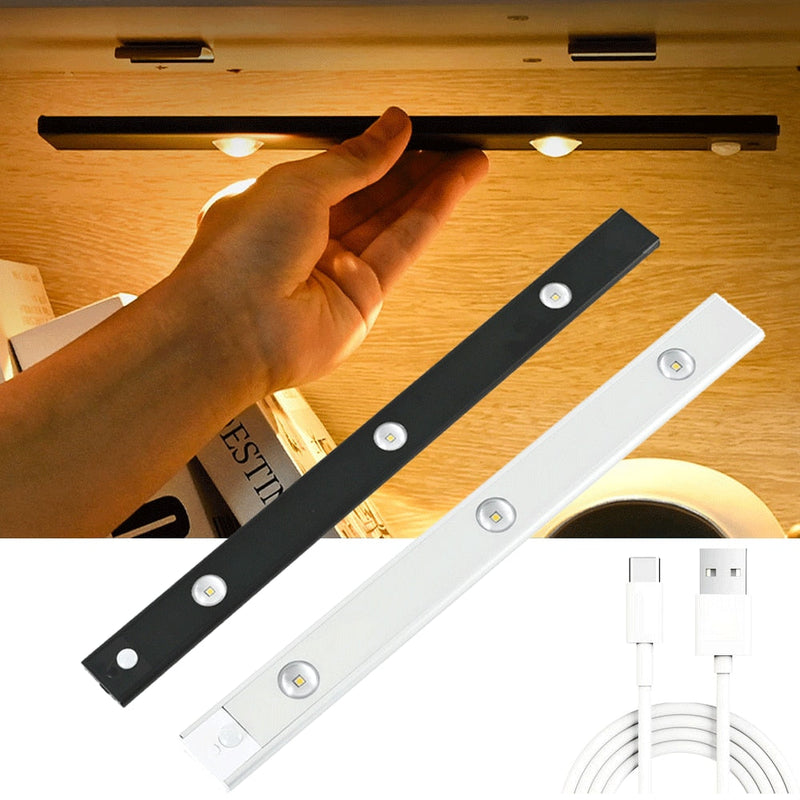 Lâmpada LED Sensor de Movimento - Bateria Recarregável - HubyShop