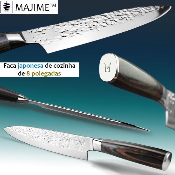 MAJIME™ - Faca japonesa de cozinha de 8 polegadas - HubyShop