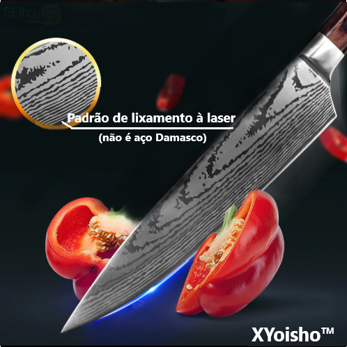 XYoisho™ - Faca Japonesa de Cozinha de 8 polegadas - HubyShop