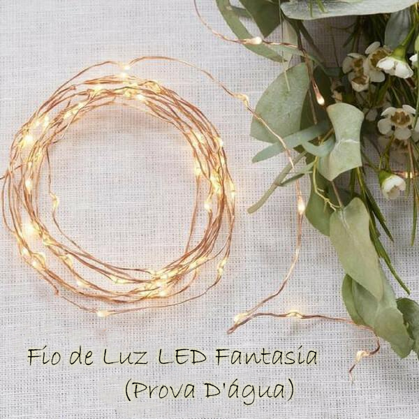 Fio de Luz LED Fantasia (Prova D'água) - HubyShop