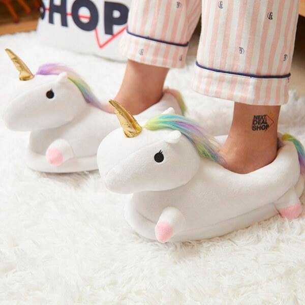 Pantufas de Unicórnio - HubyShop