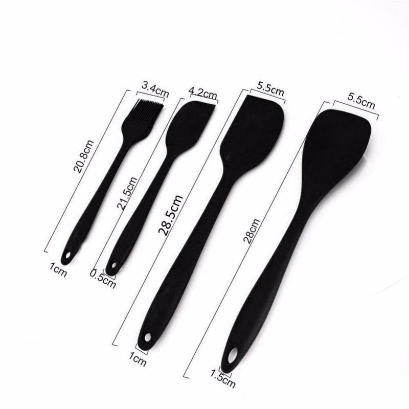 Conjunto de Utensílios em Silicone - HubyShop