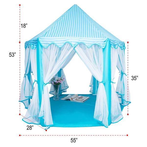 Tenda Para Crianças Castelo da Fada - HubyShop